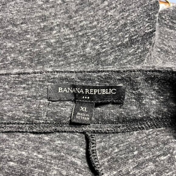 Banana Republic Gray & White Heathered Pants Size XL - Picture 8 of 8